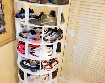 Large Spinning Shoe Rack 26 inch