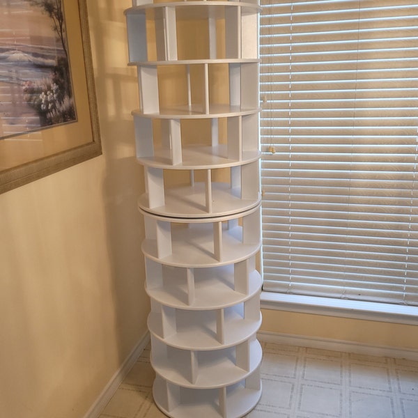 11 tier Spinning Shoe Rack