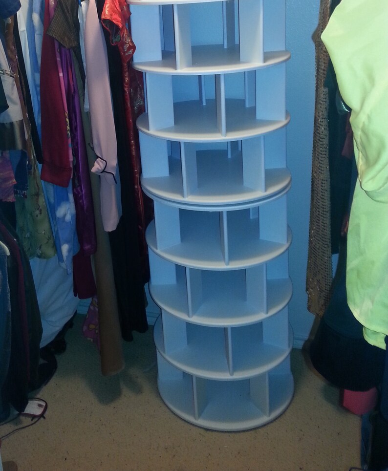 Spinning Shoe Rack Etsy