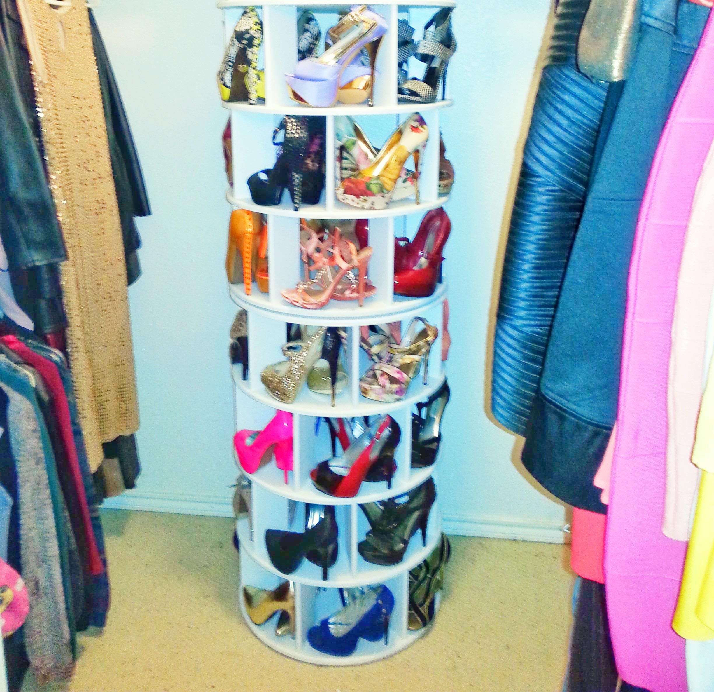 Spinning Shoe Rack - Etsy
