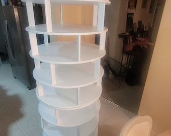 10 tier Spinning Shoe Rack large diameter