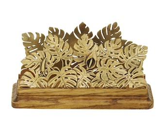 Napkin holder "Monstera"
