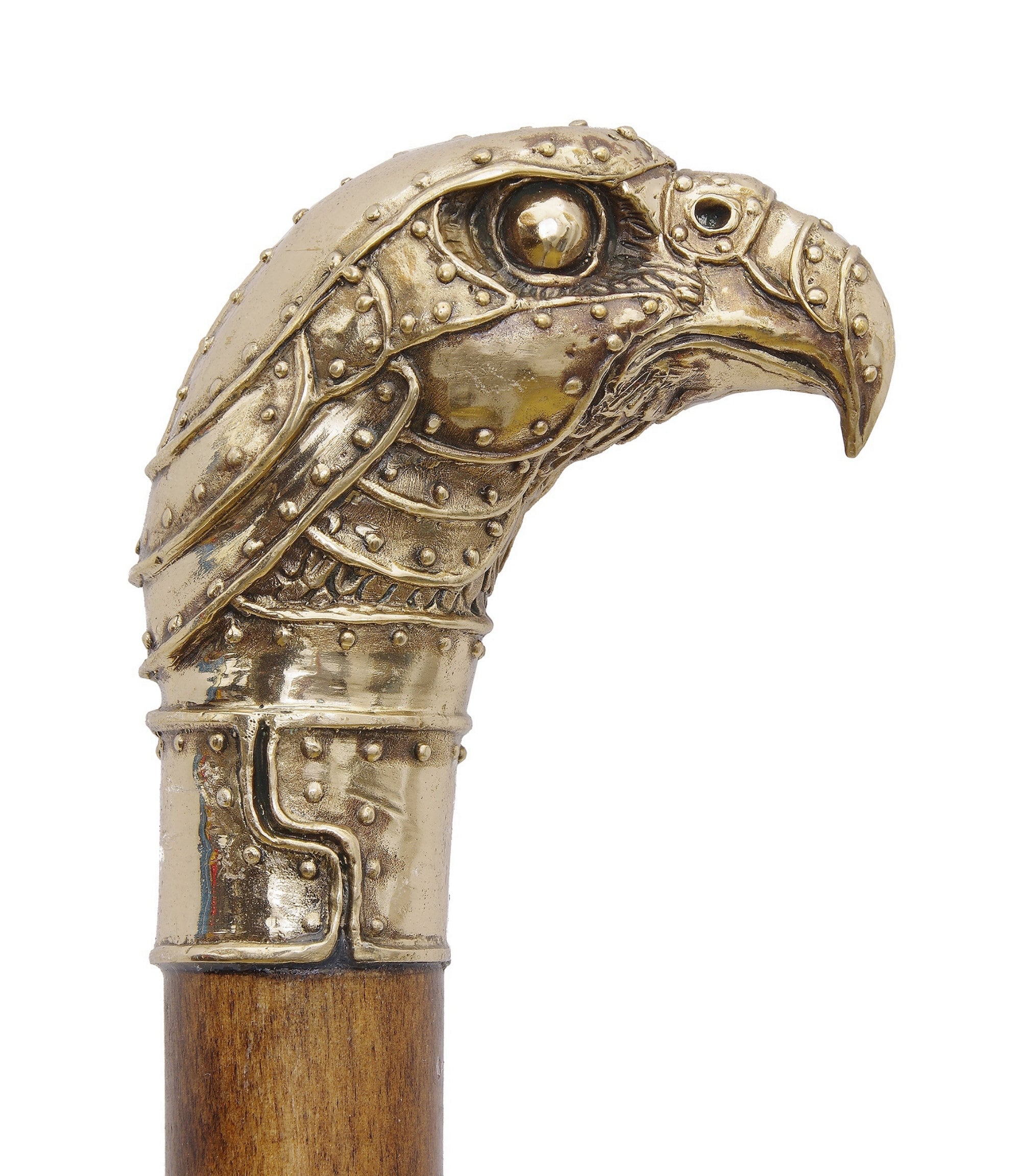 Cane and Walking Stick eagle Brass Wood. Etsy