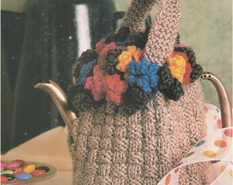 Vintage Kitsch Three Tea Cosies to Crochet & Knit VINTAGE Pattern Instant Digital Download PDF ONLY
