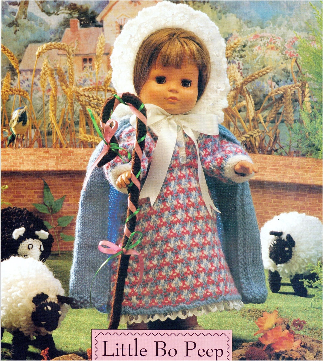 Little Bo Peep and Sheep Nursery Rhyme for 16-24 Dolls - Etsy