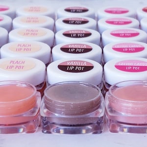 Flavored Lip Gloss Pots, Lipgloss, Lip Balm, Gloss for Lips, Flavored Lip Balm, Natural Lip Gloss, Sweet Lip Balm, Natural Chapstick, Sweet