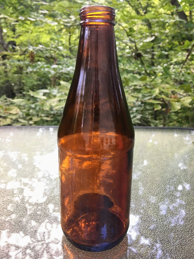 Vintage Tall Brown Glass Miller Beer Bottle Etsy