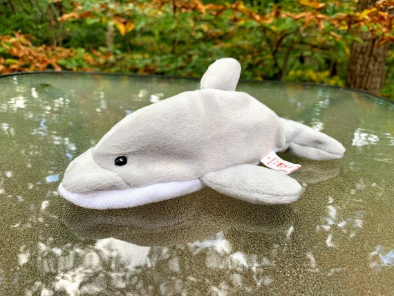 flash the dolphin beanie baby