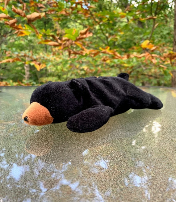 blackie the black bear beanie baby