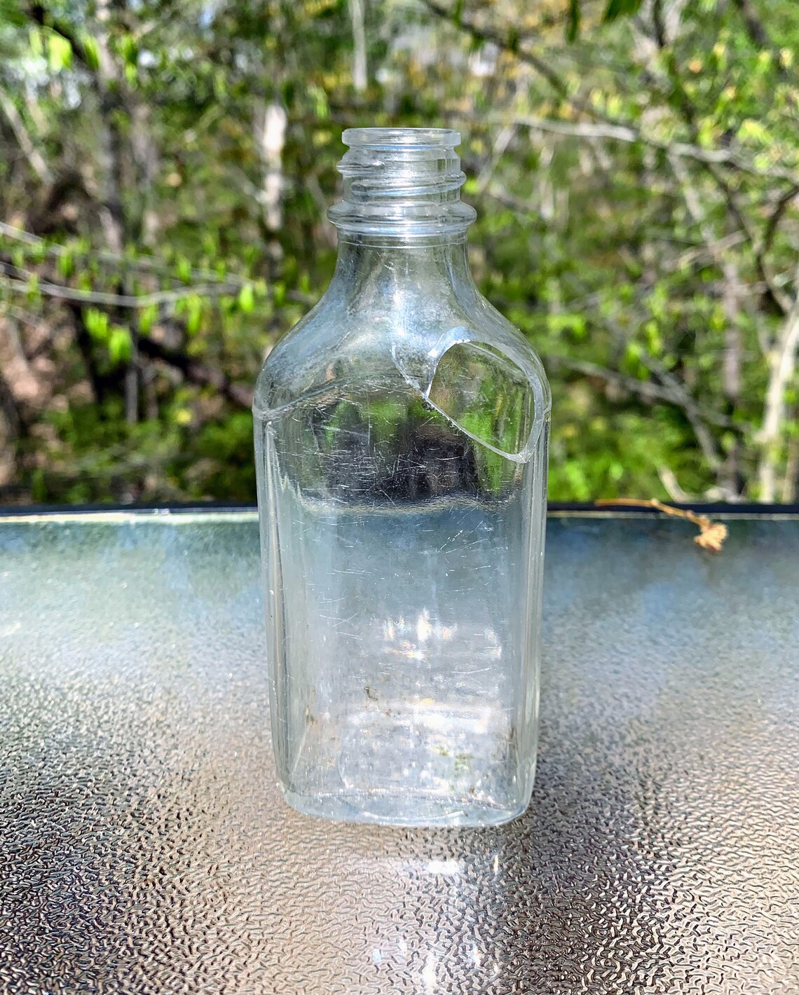 Vintage 1940s Duraglas Prescription Glass Bottle Etsy