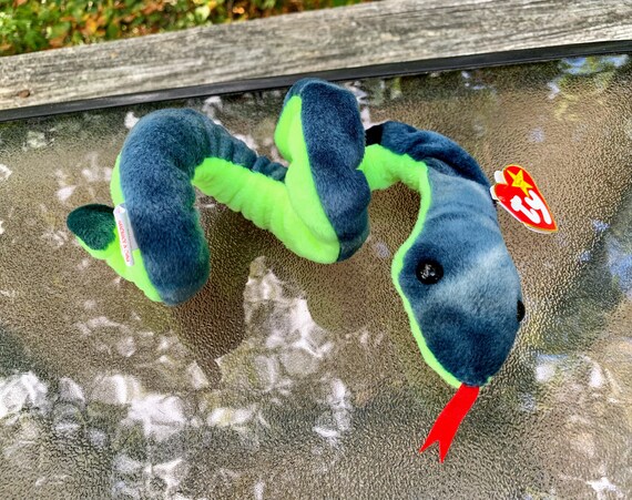 hissy the snake beanie baby