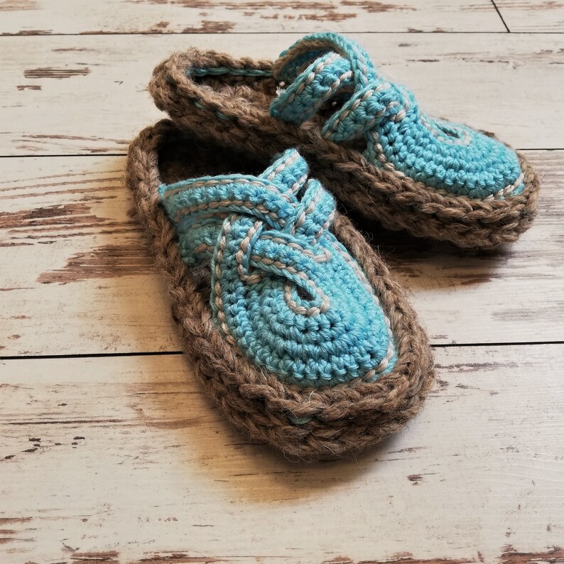 Crochet Summer Outdoor Flip Flops With Rubber Soles /summer | Etsy