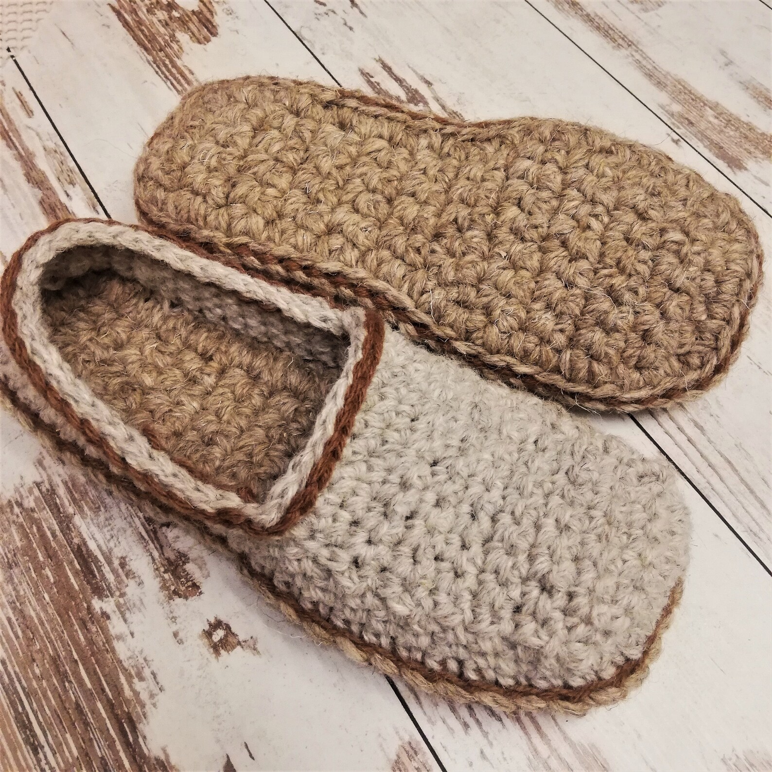 Crochet slipper boots/men slippers/men slipper boots/slipper | Etsy