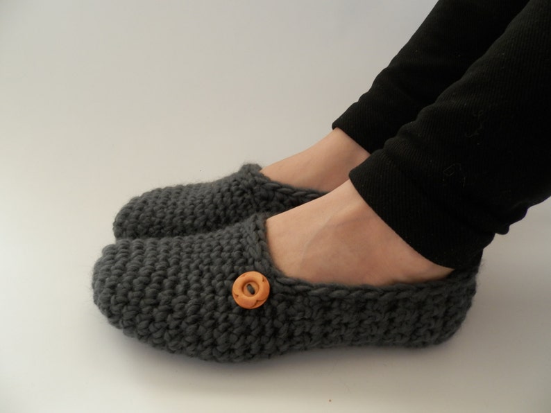 Crochet slipper boots/womens slippers/womens slipper Etsy