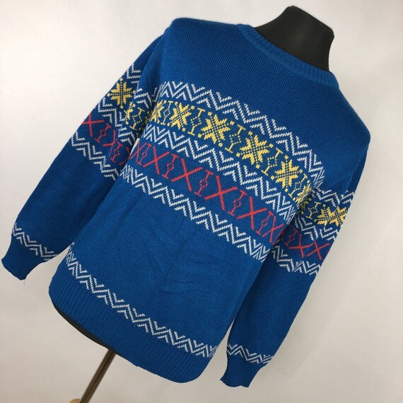 mens ski sweaters vintage