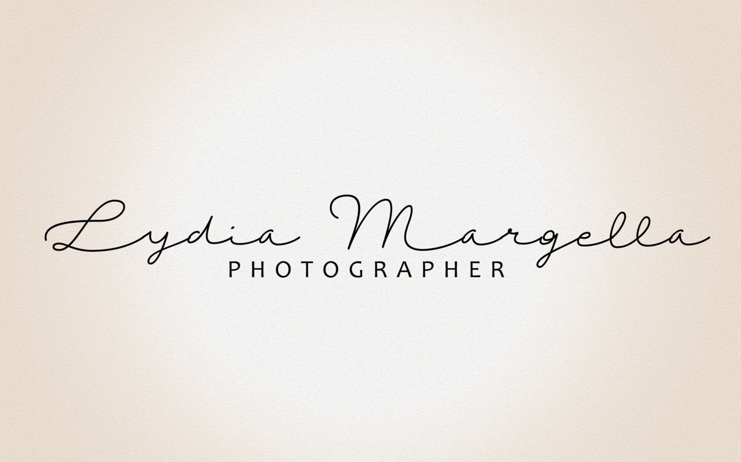 Beautiful Elegant Full Name Photography Logo and Matching - Etsy