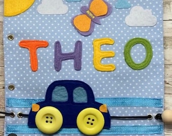 Livre Sensoriel Etsy