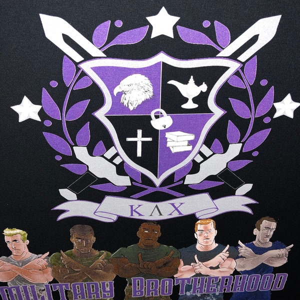 Kappa Lambda Chi TShirt- Military Brotherhood