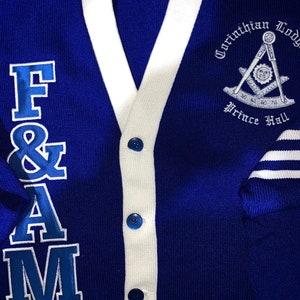 Past Master Prince Hall Cardigan