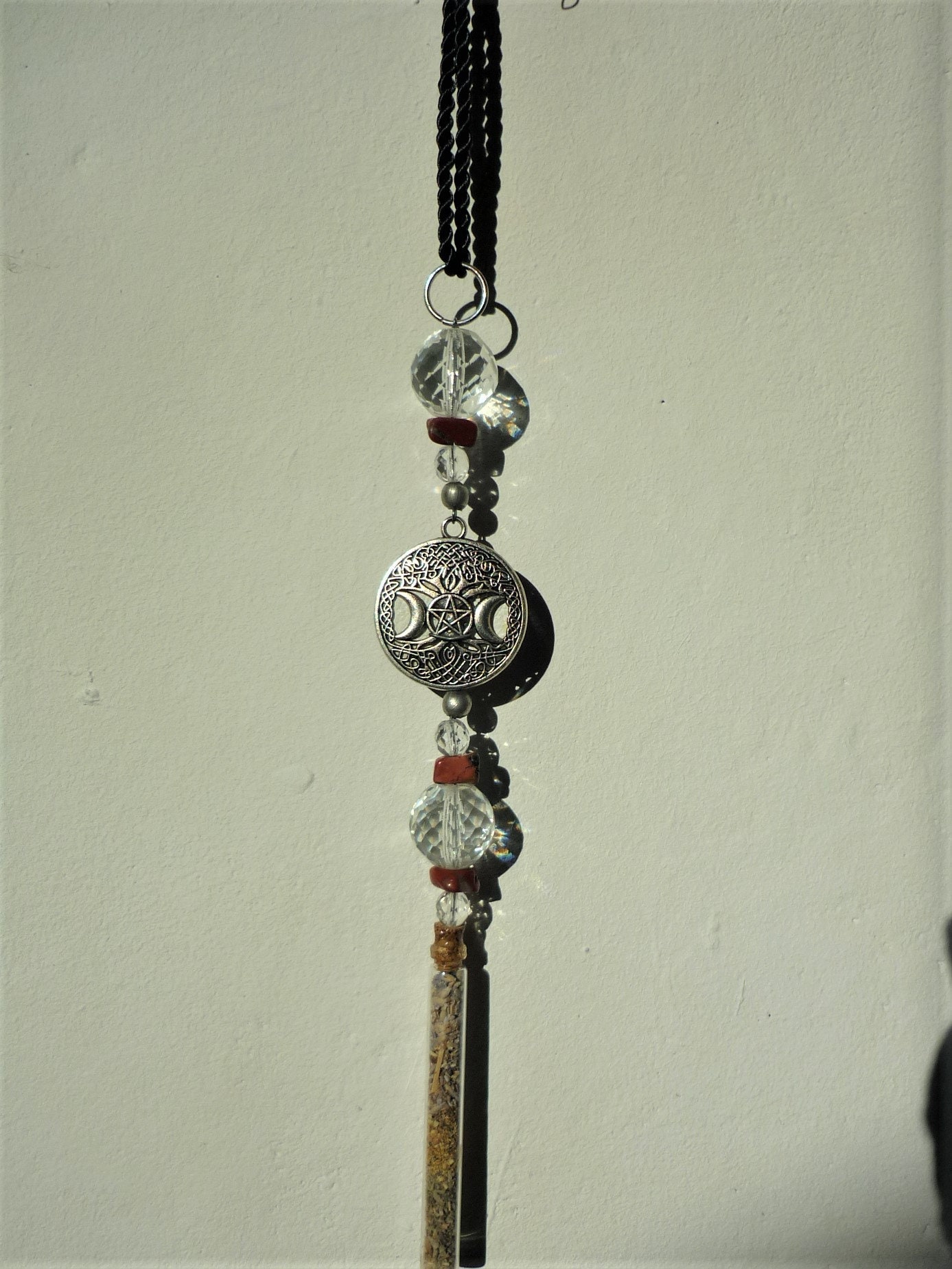 Sun Catcher Ostara - Arbre de Vie Triple Lune -