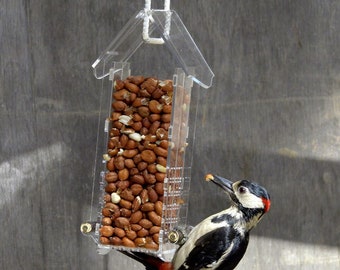 Bird Feeder Handmade Squirrel Proof Large Bird Stopper Etsy