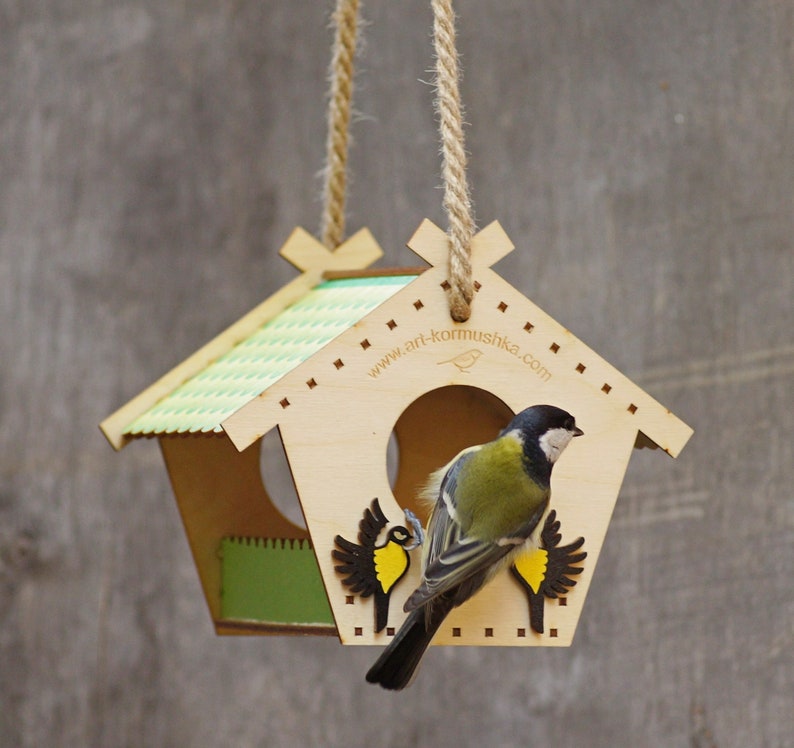Hanging bird feeder Garden gifts for mom Birdfeeder outdoor Etsy