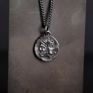2 Face Silver Coin - Etsy