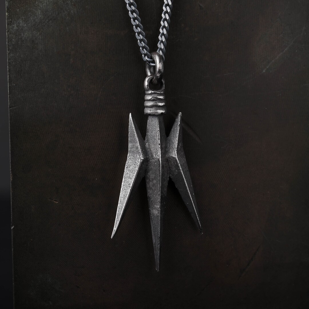 Mens trident pendant Clearance