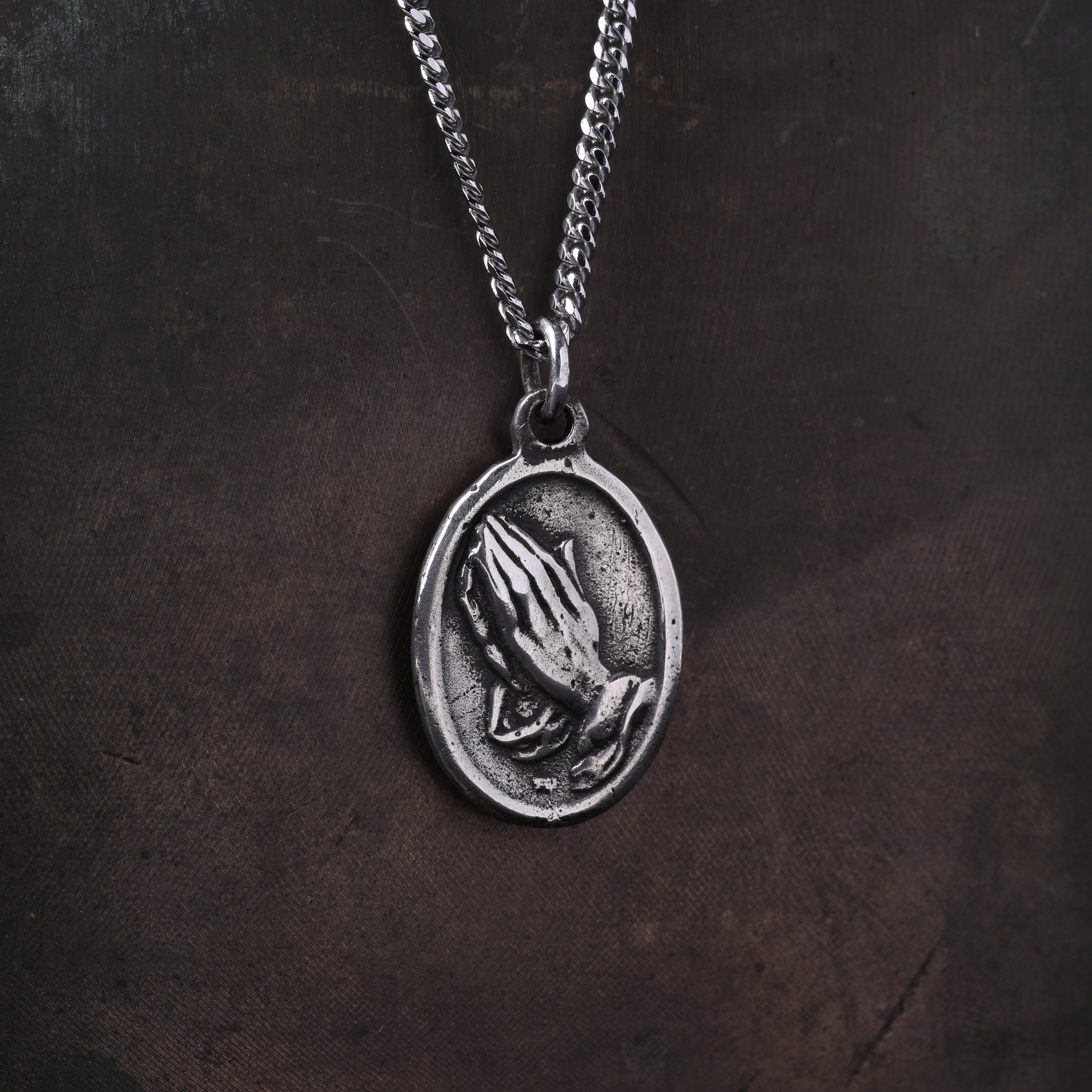 Praying Hands Necklace Etsy Australia