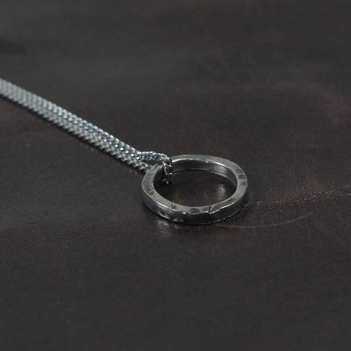 Mens Ring Necklace - Etsy