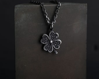 4 Leaf Clover Shamrock Charm Sterling Silver, Made in the USA 4 Leaf Clover Shamrock Charm Sterling Silver, Made in the USA