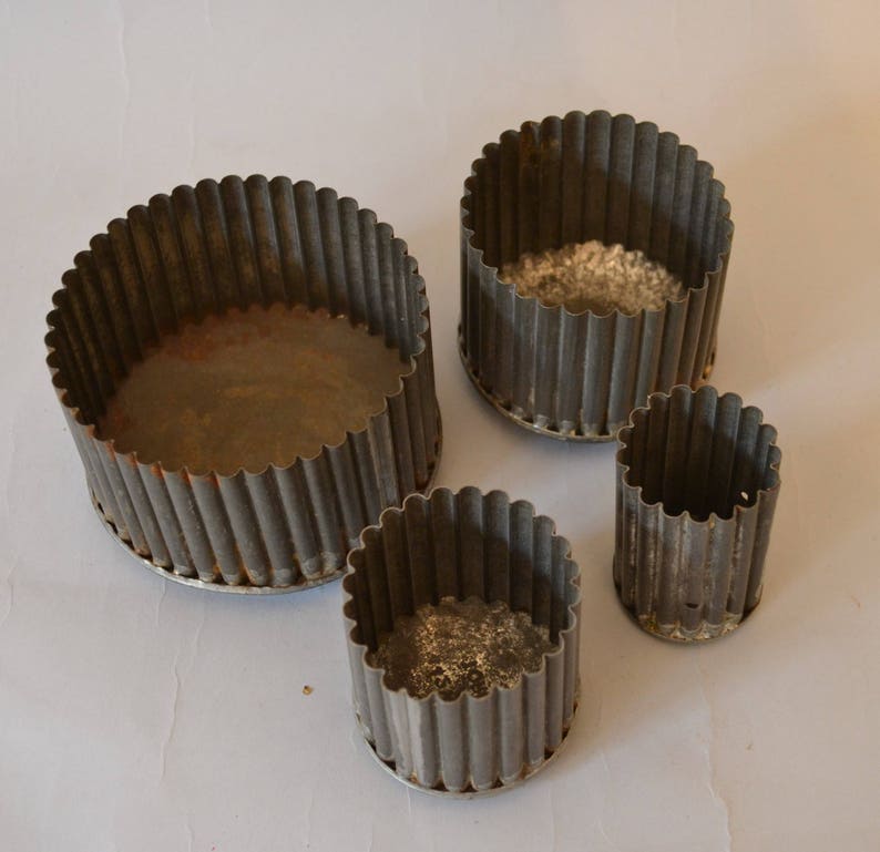 Antique Vintage Tin Cookie Cutters from Toronto