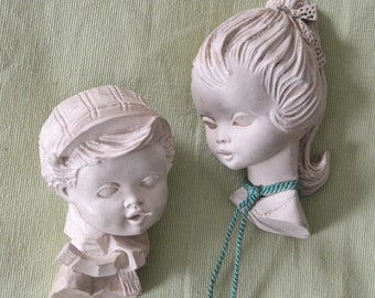 Wide or Big Eyed French Children Waifs after Audrey Dallas Simpson