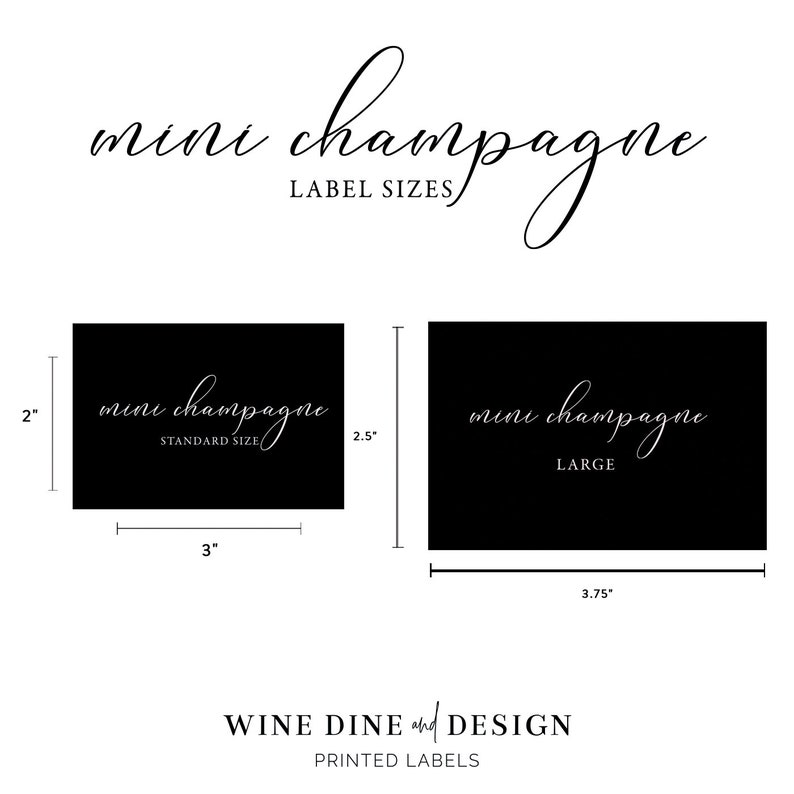 Personalized Bridal Shower Bachelorette Mini Champagne or Full Size Champagne and Wine Label Favors