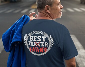 World's Best Farter T-Shirt: The Funniest Father's Day Gift, Jersey Short Sleeve Tee, Father's Day Shirt, Gift for Dad, Funny Gift for Dad