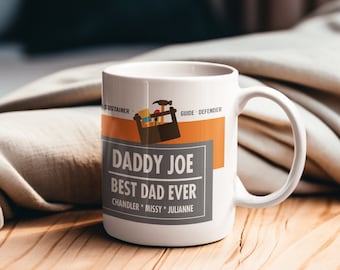Father's Day Ceramic Mug (11oz); Celebrating Many Roles of Dad; Father's Day Gift; Best Dad Mug