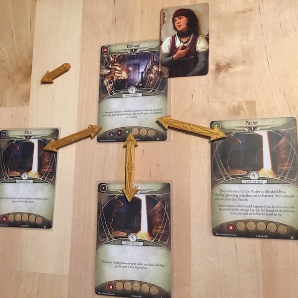 21 Arkham Horror LCG Location Connectors