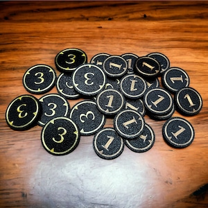 Double Sided Board Game Counters