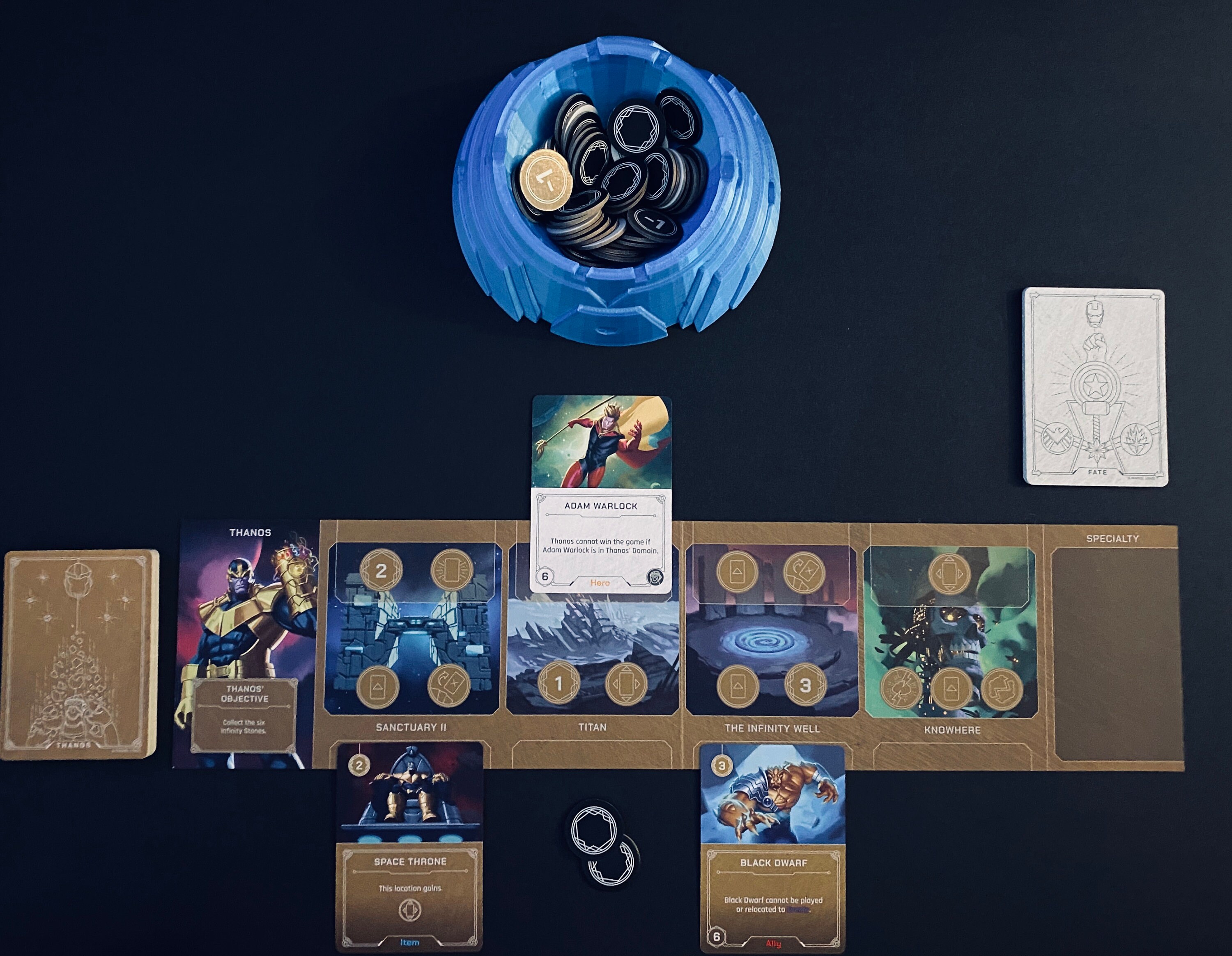 Villainous Power/strength 3D Printed Token Bowl - Etsy UK