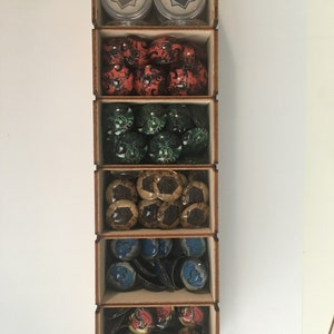 Metal Backed Glass Arkham Horror LCG Token Set