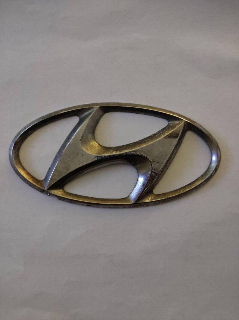 Vintage Hyundai Car Logo Hyndai Car Badge Hyundai Emblem - Etsy UK