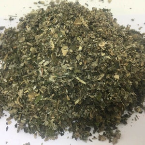 Mugwort & Marshmallow Leaf blended just for YOU....  loose dried herbal herb tea/smoke