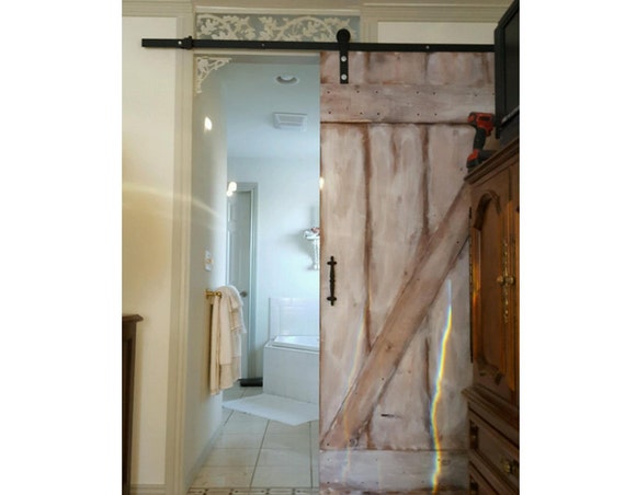 Farmhouse Decor White Wash Barn Doors Etsy