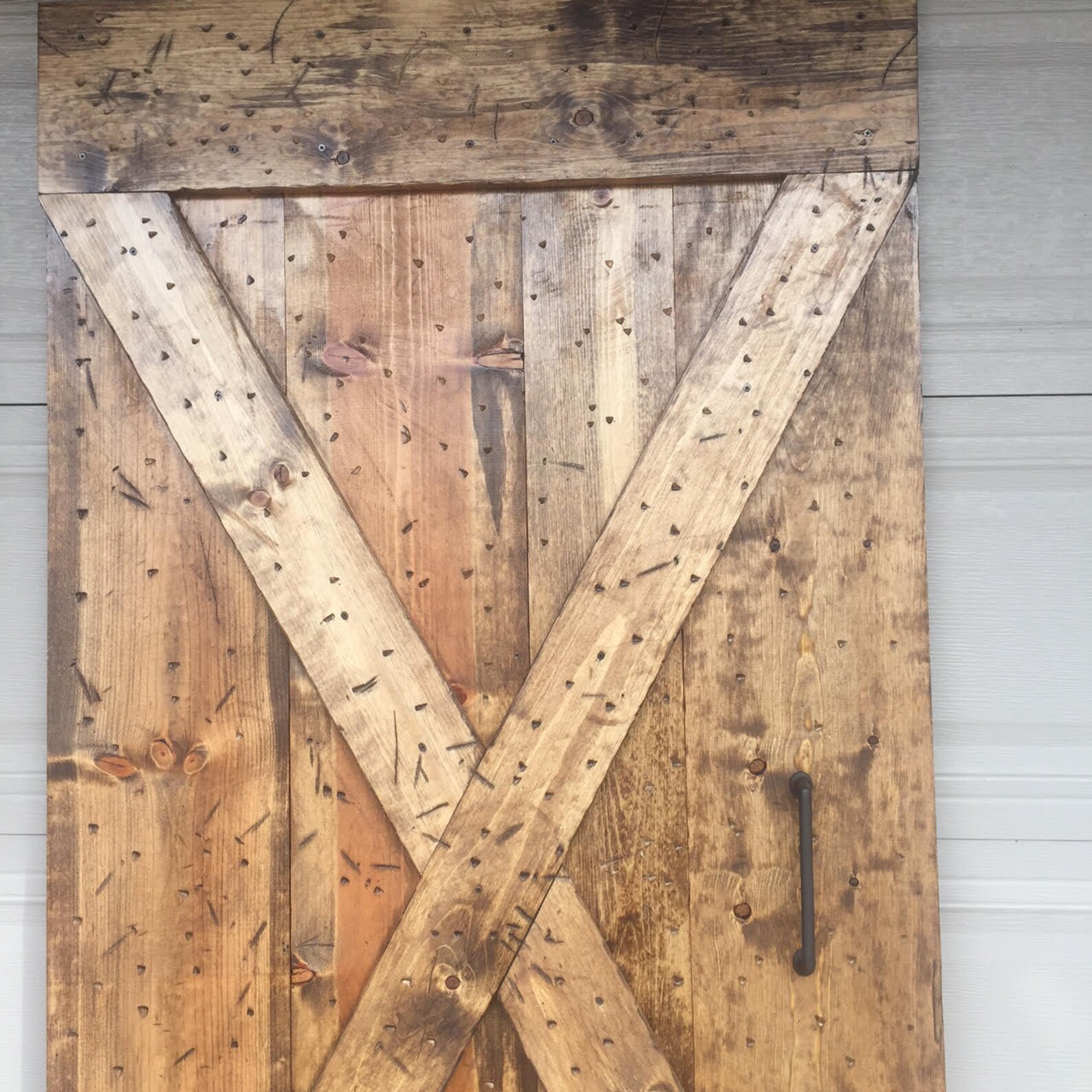 X Brace Barn Doors customize to your size Etsy