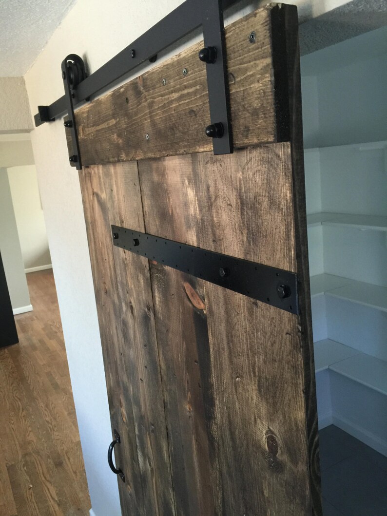 Industrial Sliding Barn Doors customize your size Etsy Italia
