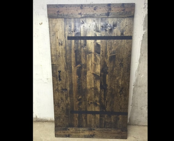 Industrial Barn Door Extra Wide Customize Your Size