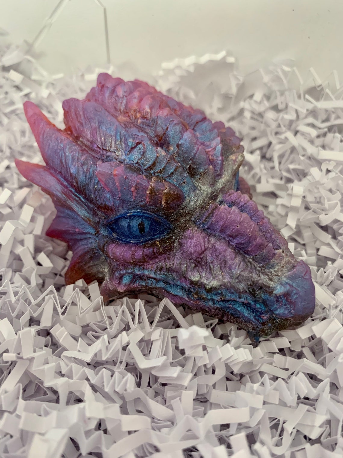 Resin Dragon Head Etsy