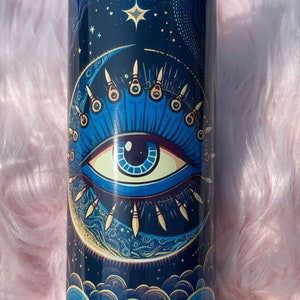 Evil eye 20 ounce tumbler