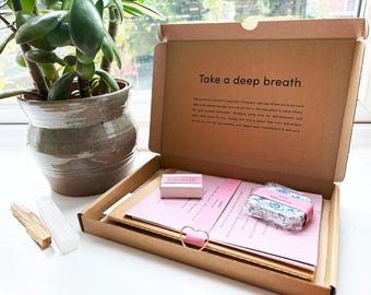 Mindful Moments - Self Care Letterbox Gift for Mindfulness and Self Reflection