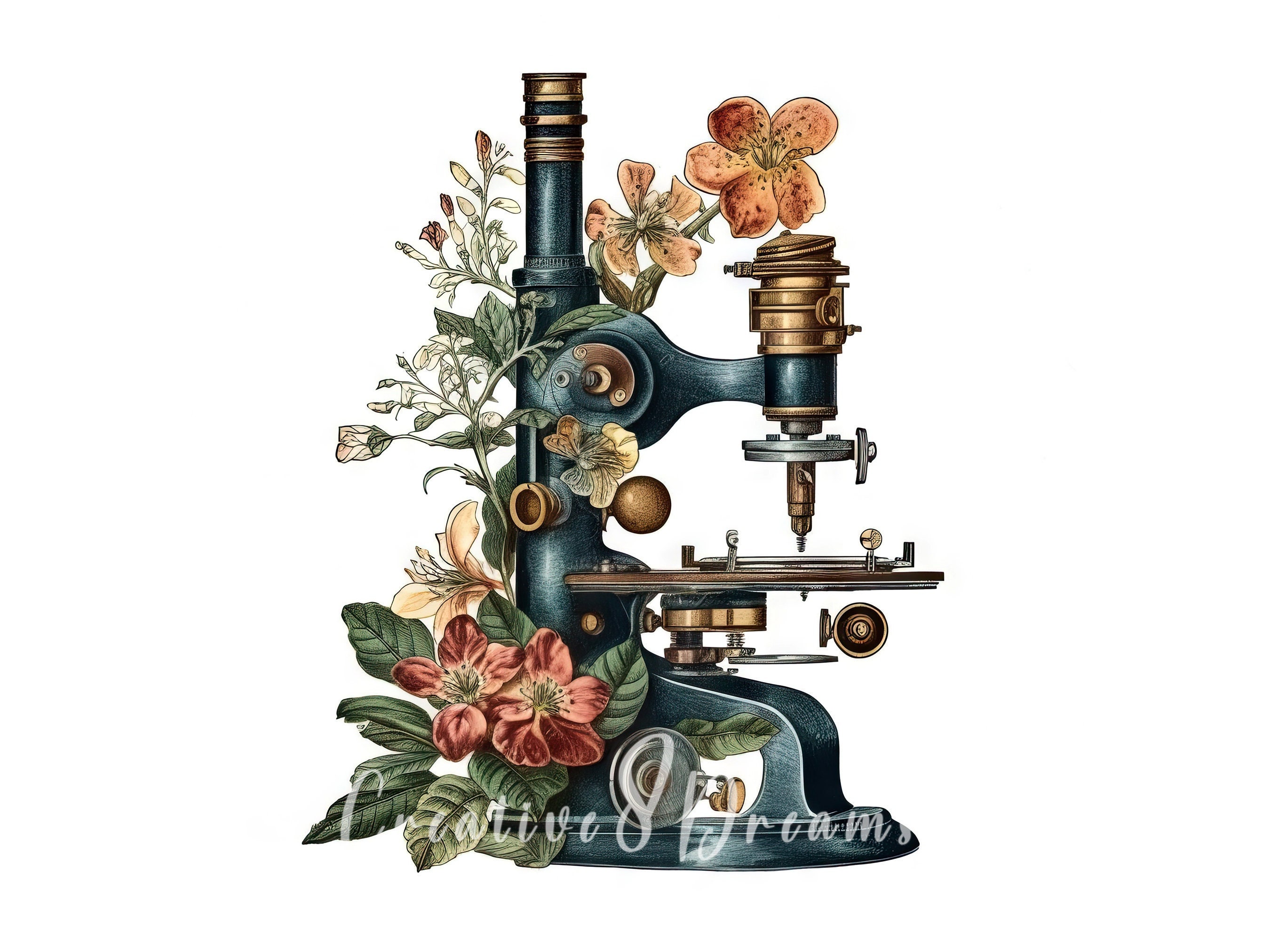 Vintage microscope - Etsy 日本